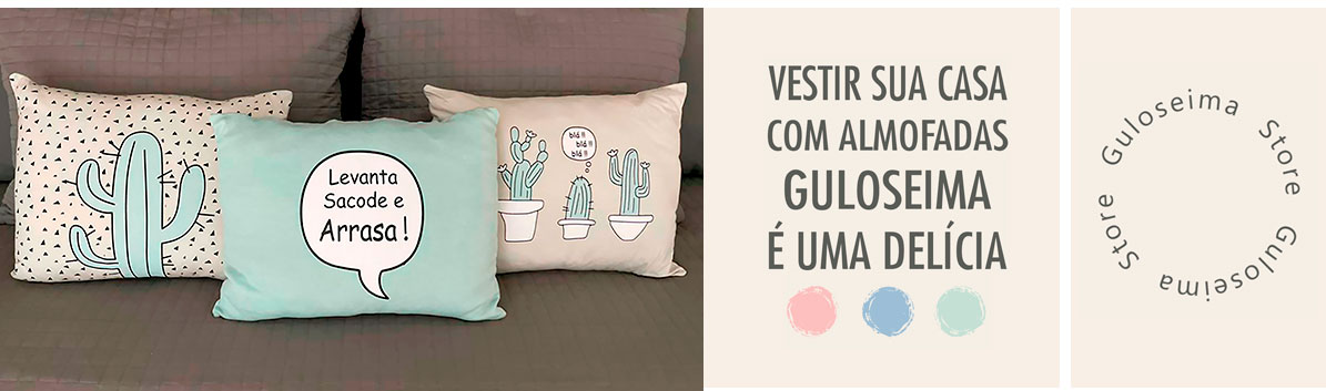 Kit de almofadas Hey! Love Doing Nothing - Guloseima Store
